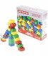 Best Blocks Big Blocks Set Classic Colors 108 Pieces Set Large Building Blocks for Ages 3 and Up Compatible with All Major Brands