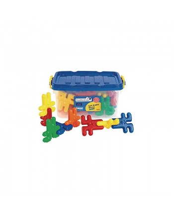 Excellerations Construction Toys STEM Building Toys Blocks 3"L x 1 2"W x 3"H Builders Connection Toys Ages 3 Years and up Preschool Manipulatives Rabbits