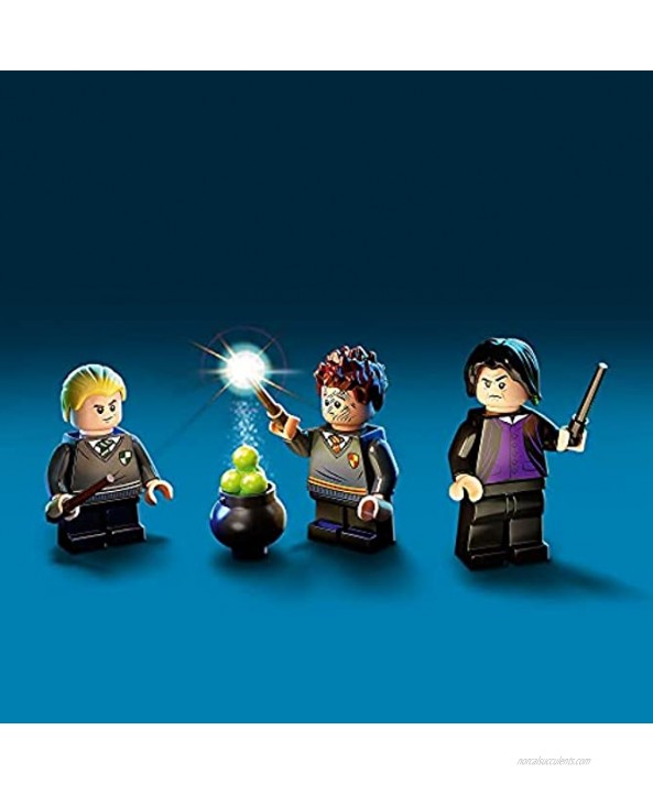 LEGO 76383 Harry Potter Hogwarts Moment: Potions Class,Collectible Book Toy, Travel Case, Portable Playset