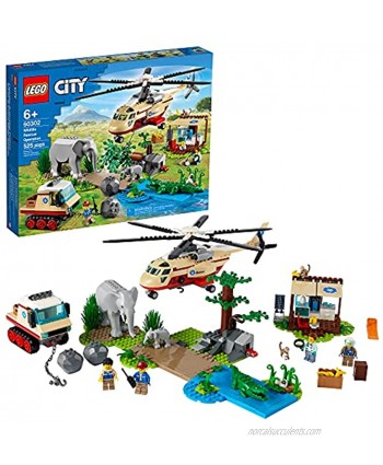 LEGO City Wildlife Rescue Operation 60302 Building Kit; Creative Toy; Best Gifts for Kids; New 2021 525 Pieces
