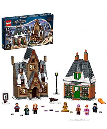 LEGO Harry Potter Hogsmeade Village Visit 76388 Building Kit with Honeydukes Store and The Three Broomsticks Pub; New 2021 851 Pieces
