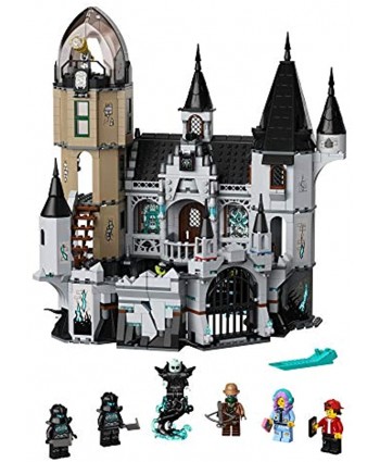 LEGO Hidden Side Mystery Castle 70437 AR Ghost Toy Castle Model with App-Controlled Ghost Hunting Toy with Jack Parker Vaughn Nehmaar Reem and 2 Shadow-Walker Minifigures 1,035 Pieces