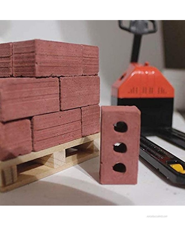 Mini Materials 1:6 Scale Mini Red Bricks with Pallet 24 Pack
