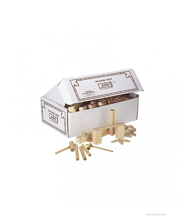Pacon PAC25330 Treasure Chest of Wood 10 lbs.
