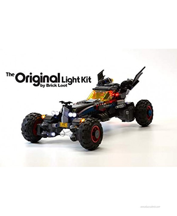Brick Loot LED Lighting Kit for Lego Batman Movie Batmobile Set 70905 Lego Set NOT Included