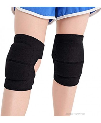 1 Pair Children Kids Knee Pads No-slip Soft Padded Sports Kneeguard Adjustable Skateboard Knee Pads for Boys Girls Sponge Padded Sports Protective Gear for Cycling Roller-Skating Volleyball Tennis