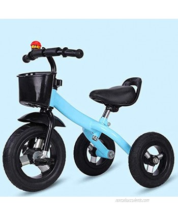 Baby Tricycle Training Bike,Childrens Cycling Tricycle Kids' Riding Pedal Cars Light power baby carriage Non-slip Pedal Trike Titanium Freewheel Sponge seat,for 1-3-6 Years Old Boys Girls over 1 yea