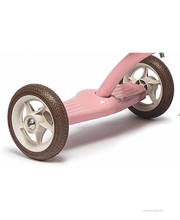 Italtrike Super Lucy Rose Garden 3-Wheel Kids Tricycle with Basket Ages 2-5 Pink Model: 7111Pink