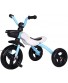LIYANSHENGDQ Kids' Tricycles Kids Tricycle Foldable Children 3 Wheel Pedal Bike for 2-6 Years Kids and Toddlers 50kg Capacity 85-120 cm,Blue Color : A
