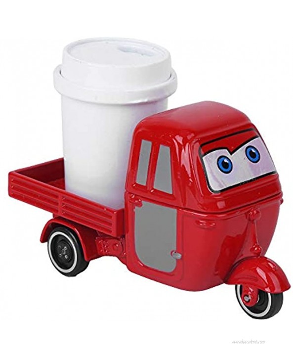 Mothinessto Pull-Back Vehicle Toy Wear-Resisting Tricycle Toy for CollectionTricycle with Cup red