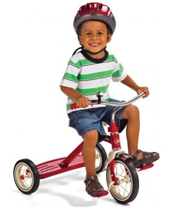 Radio Flyer Classic Red 10" Tricycle for Toddlers ages 2-4 34B