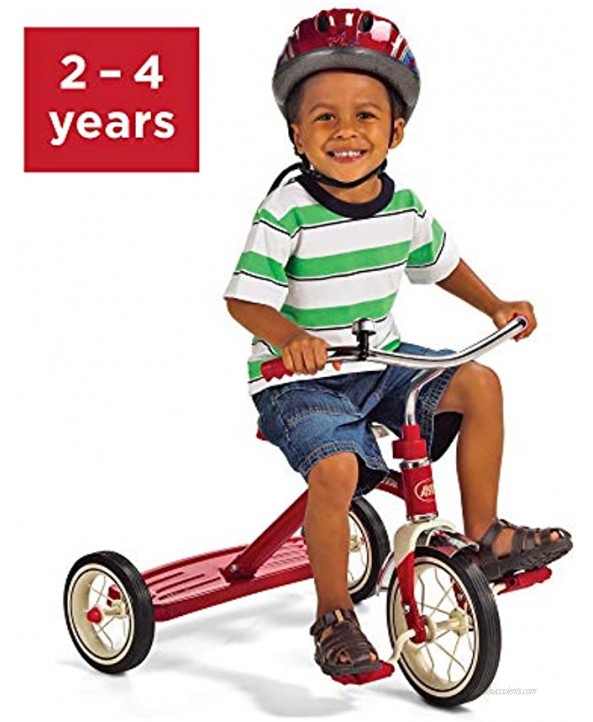 Radio Flyer Classic Red 10 Tricycle for Toddlers ages 2-4 34B