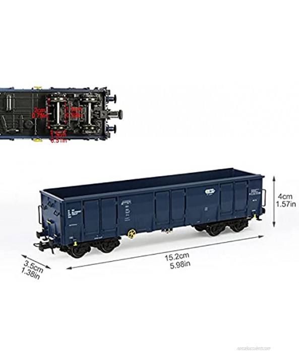 HIUHIU C8742 HO Ratio 1:87 High-Side Cable car Carriage Wagon Railway Model Train Container Transport Wagon 1pc 2pcs,A+b