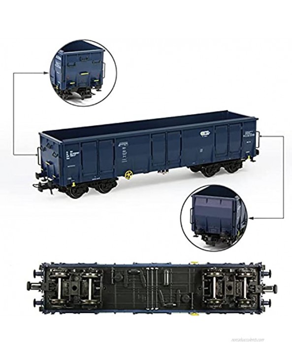 HIUHIU C8742 HO Ratio 1:87 High-Side Cable car Carriage Wagon Railway Model Train Container Transport Wagon 1pc 2pcs,A+b