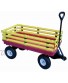 Millside Industries Trekker Wagon with Yellow Removable Poly Rack Set