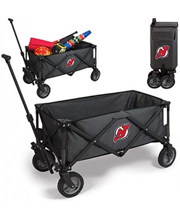 PICNIC TIME NHL New Jersey Devils Collapsible Folding Adventure Wagon