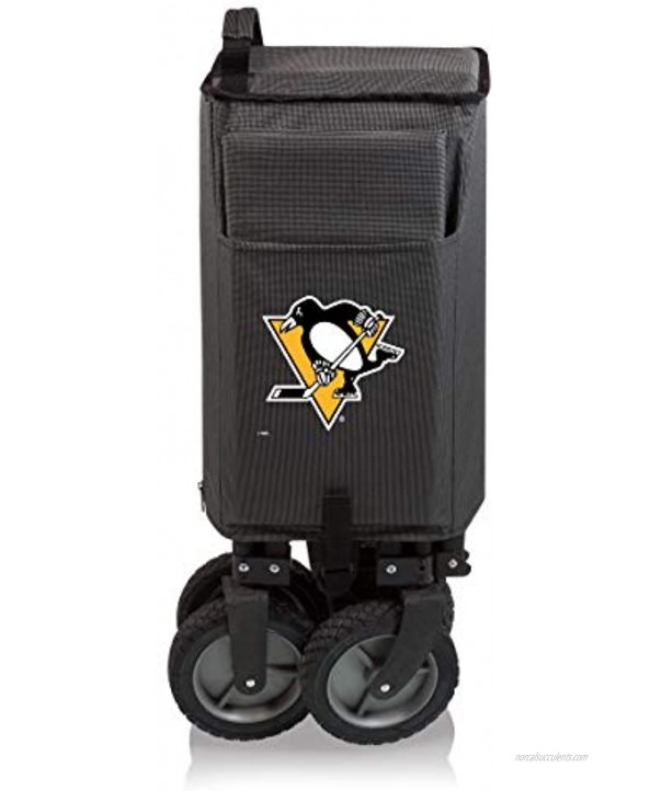 PICNIC TIME NHL Pittsburgh Penguins Collapsible Folding Adventure Wagon