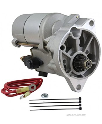 Rareelectrical Rareelectrical NEW GEAR REDUCTION STARTER HIGH TORQUE COMPATIBLE WITH FORD THUNDERBIRD L6 81-82 D2AF-11001-HA