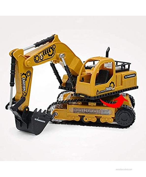 RENFEIYUAN 1 24 Remote Control Engineering Vehicle 2.4Ghz Remote Control Excavator Crawler Crosscountry Climbing Vehicle Outdoor Loader Electric Toy Car Truck Children's Toy Gift excavators Toys
