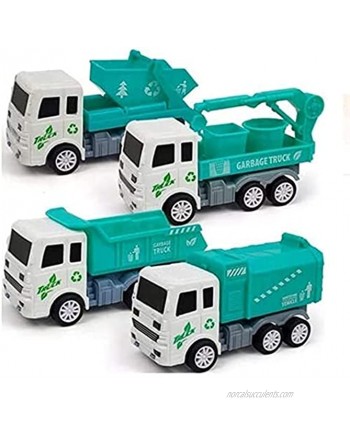 Toy car,Children's Set Combination Toy Car Inertial Fire Truck Sanitation Vehicle Model Toy Pull Back Sliding Engineering Vehicle Toy Yellow Simulation Garbage Truck Excavator Toy excavators toys